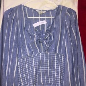 American Eagle Front Tie Top